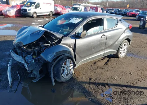 2021 Toyota C-Hr Le z USA, uszkodzony, nr VIN NMTKHMBX2MR120452